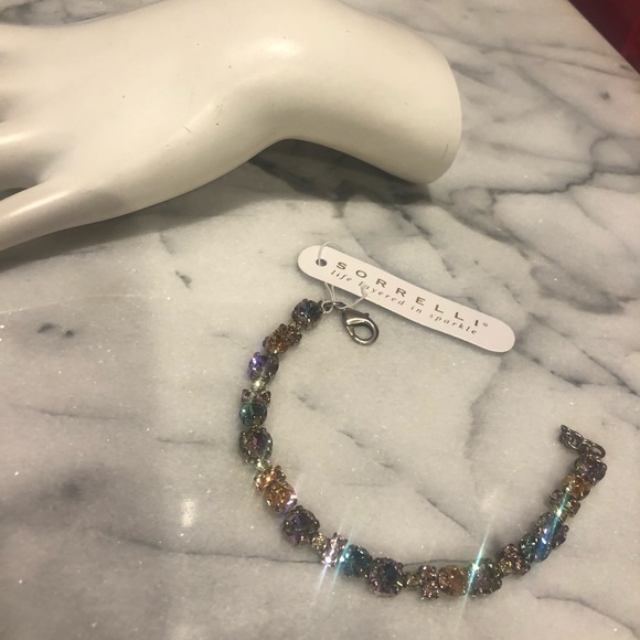 Sorrelli Pastels Pop Ant. Silver Bracelet,NWT - Picture 8 of 13